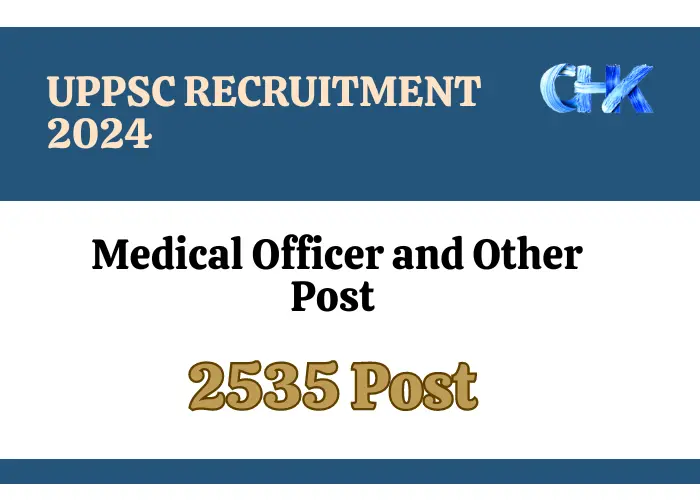 UPPSC Medical Officer 2024