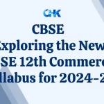 CBSE Commerce 12th Syllabus 2024-25