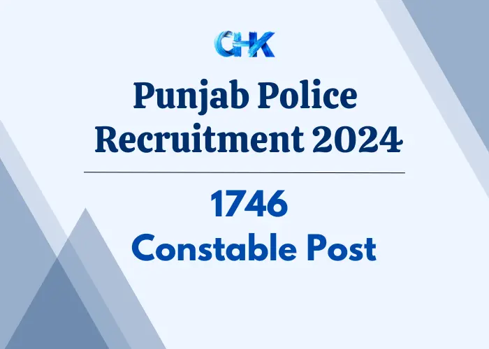 Punjab Police constable 2024