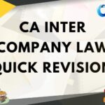 CA Inter Company Law Quick Revision