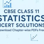 CBSE Class 11 Statistics NCERT Solutions