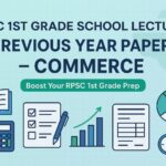 RPSC 1st Grade School Lecturer Previous Year Papers