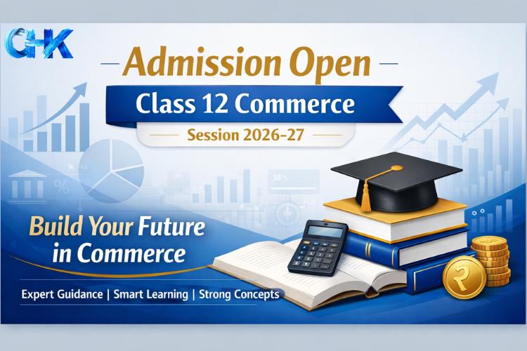 Admission Open for Class 12 Commerce