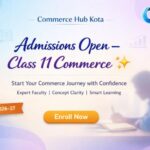 Admission Open for Class 11 Commerce