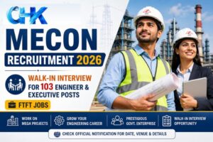 MECON Recruitment 2026