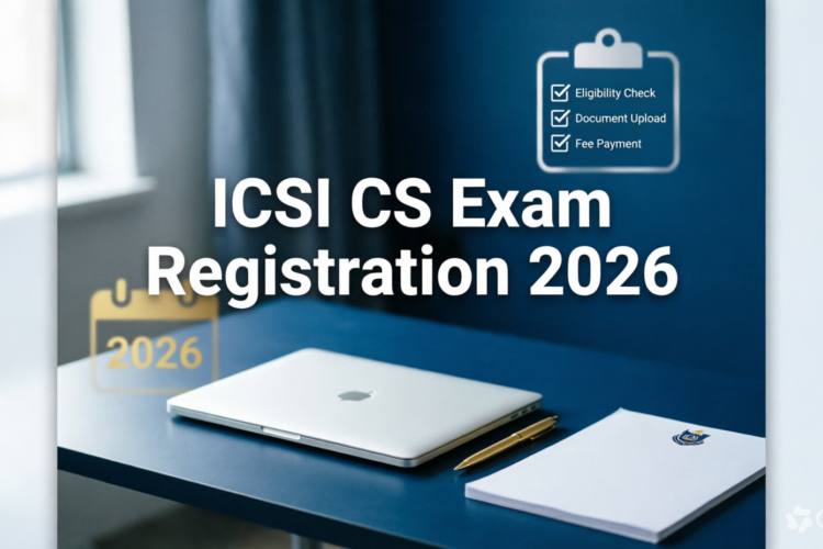 ICSI CS Exam Registration 2026