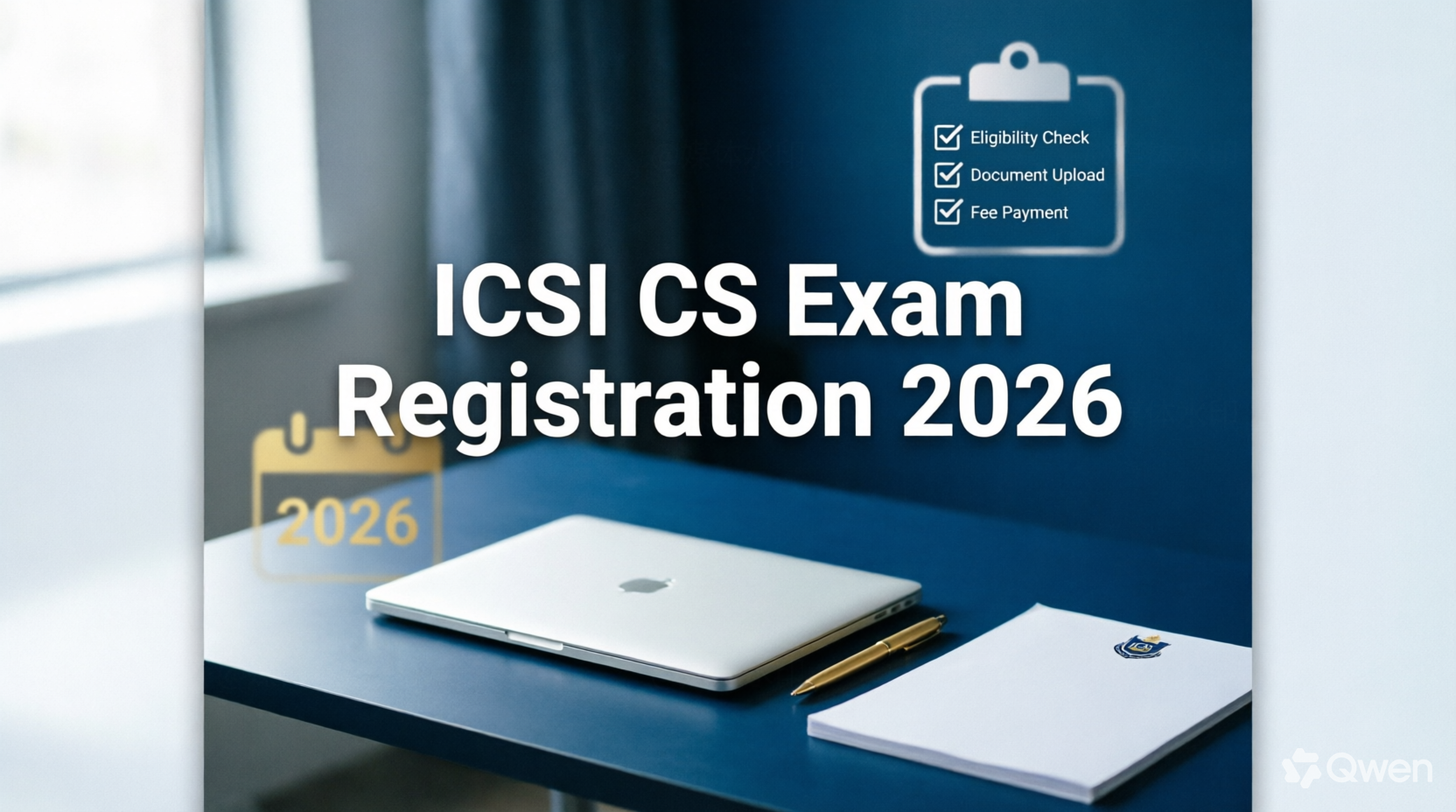 ICSI CS Exam Registration 2026