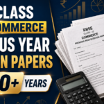 RBSE Class 12 Commerce Previous Year Question Papers