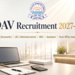 DAV Recruitment 2027-28