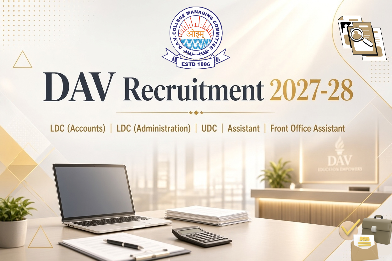 DAV Recruitment 2027-28