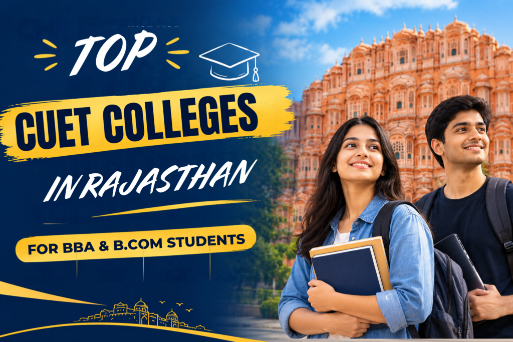 Top CUET Colleges in Rajasthan for BBA & B.Com