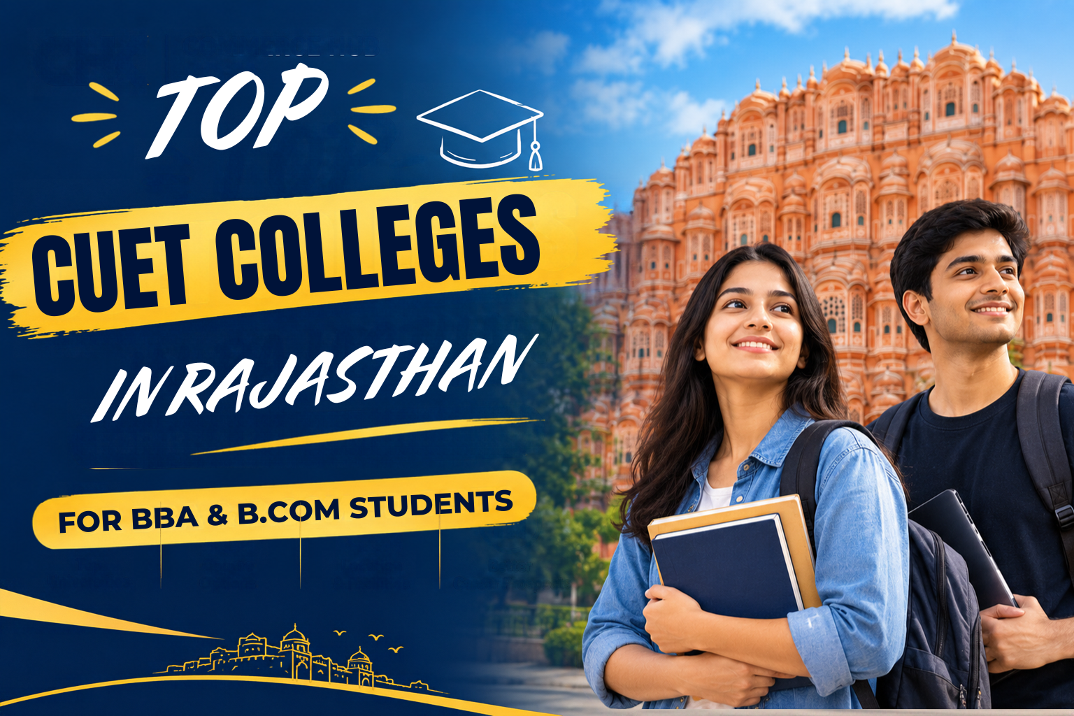 Top CUET Colleges in Rajasthan for BBA & B.Com